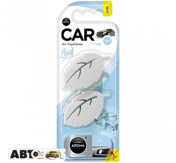 Ароматизатор Aroma Car Leaf 3D Mini ICE 83133, ціна: 79 грн.
