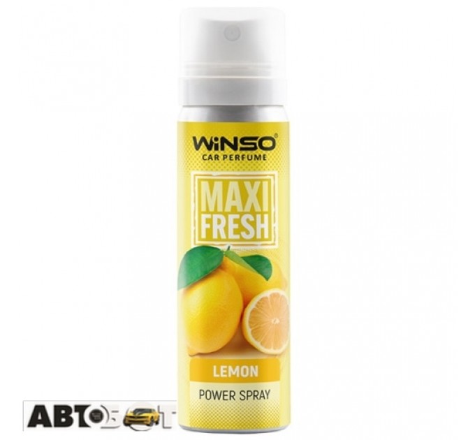 Ароматизатор Winso Maxi Fresh Lemon 830360 75мл, цена: 257 грн.