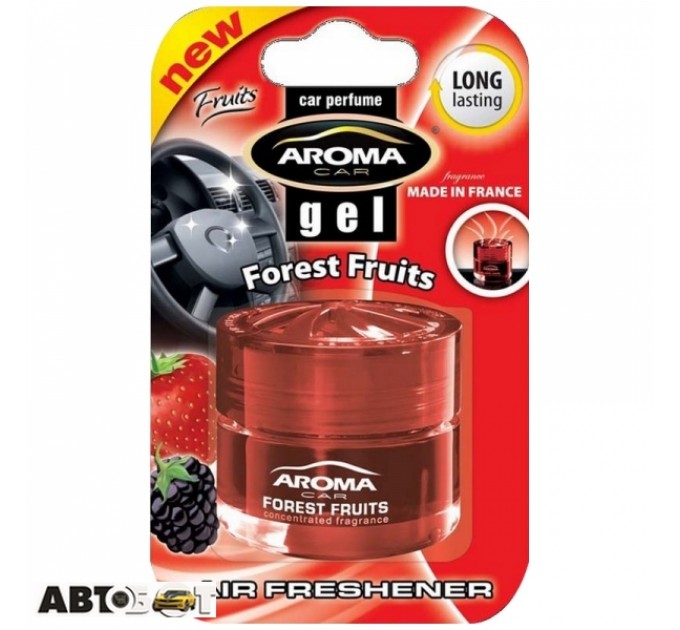 Ароматизатор Aroma Car Gel Forest Fruits 711/92027 50мл, ціна: 253 грн.