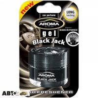 Ароматизатор Aroma Car Gel Black Jack 702/63172 50мл