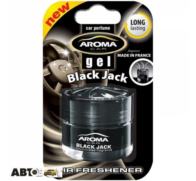 Ароматизатор Aroma Car Gel Black Jack 702/63172 50мл, цена: 255 грн.