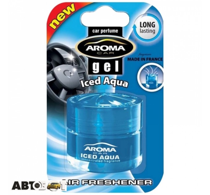 Ароматизатор Aroma Car Gel Iced Aqua 701/63171 50мл, цена: 255 грн.