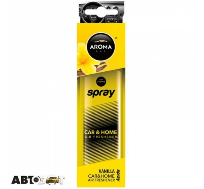Ароматизатор Aroma Car Spray Classic Vanilla 911K/92056K 50мл, ціна: 179 грн.