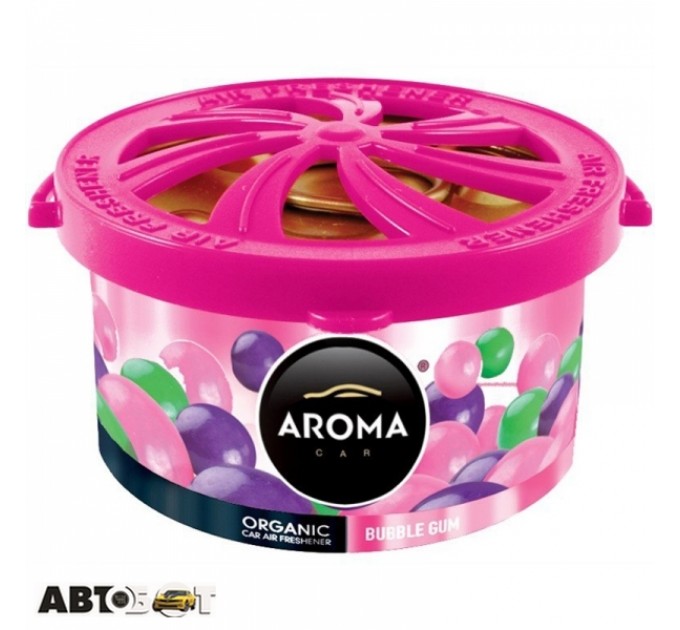 Ароматизатор Aroma Car Organic Bubble Gum 551/92092 40г, ціна: 122 грн.
