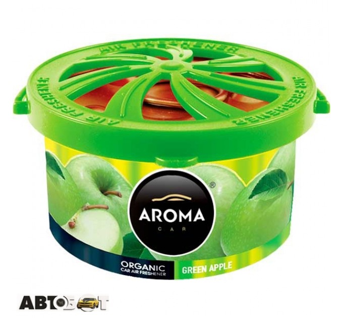 Ароматизатор Aroma Car Organic Green Apple 560/92101 40г, цена: 151 грн.