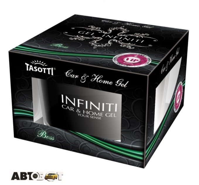 Ароматизатор TASOTTI Gel Infiniti Boss 50мл, ціна: 84 грн.