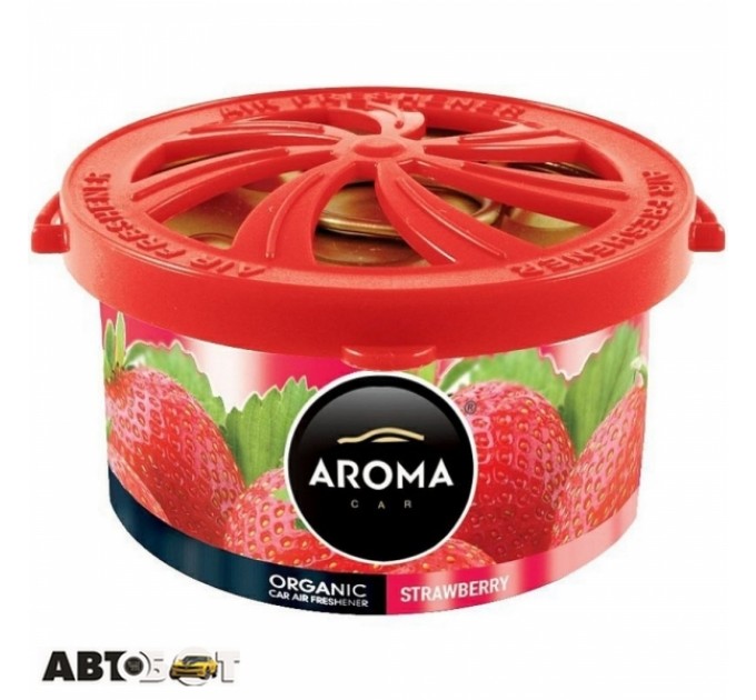 Ароматизатор Aroma Car Organic Strawberry 550/92091 40г, цена: 120 грн.