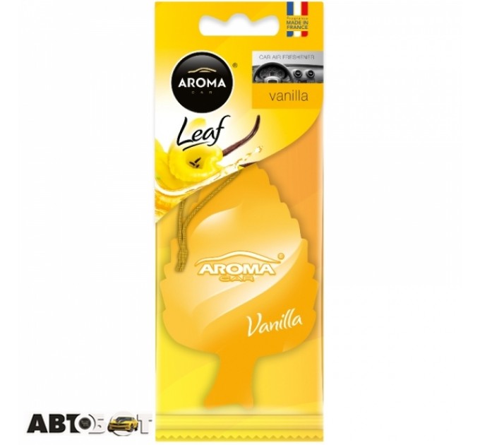 Ароматизатор Aroma Car Leaf Vanilla 92089/253, ціна: 43 грн.