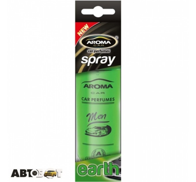 Ароматизатор Aroma Car Pump Spray Men Earth 909 50мл, цена: 183 грн.