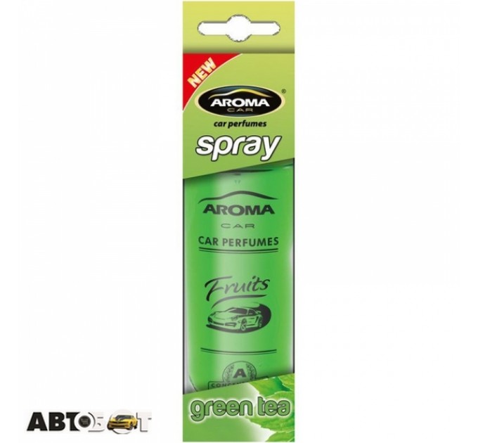 Ароматизатор Aroma Car Spray Fruits Green Tea 905K/63165 50мл, ціна: 178 грн.