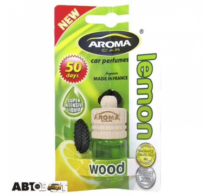Ароматизатор Aroma Car Wood Lemon 311 4мл, ціна: 45 грн.