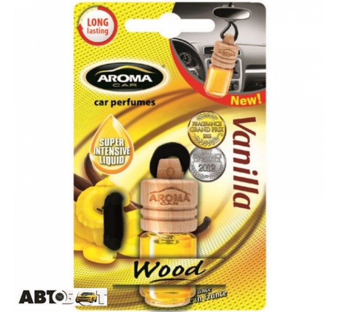 Ароматизатор Aroma Car Wood Vanilla 310/92150 4мл, ціна: 47 грн.