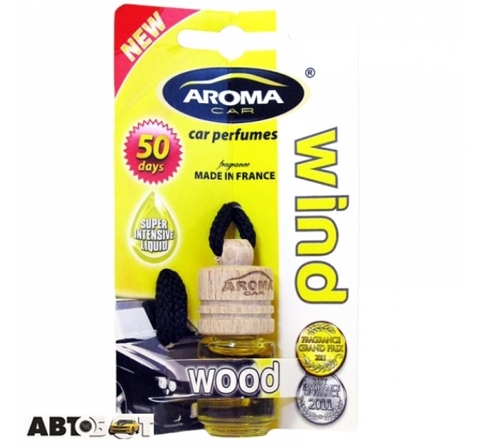 Ароматизатор Aroma Car Wood Wind 324 4мл, ціна: 45 грн.