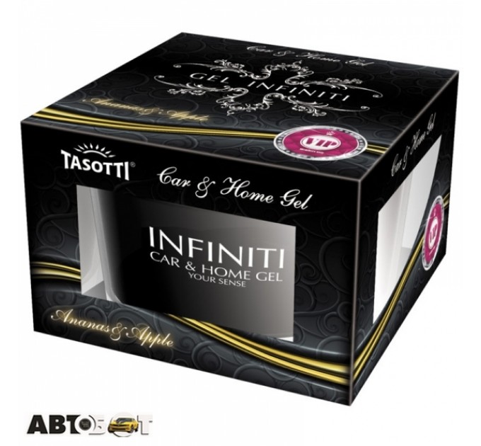 Ароматизатор TASOTTI Gel Infiniti Ananas Apple TGI-AA 23867 50мл, ціна: 87 грн.