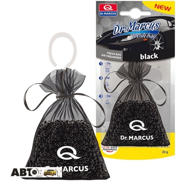 Ароматизатор Dr. Marcus Fresh Bag Black 20г, цена: 77 грн.
