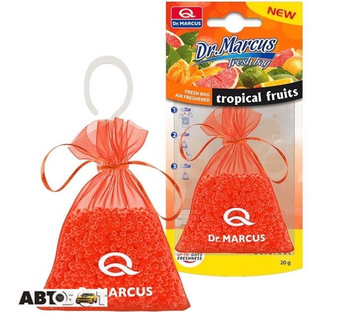 Ароматизатор Dr. Marcus Fresh Bag Tropical Fruits 20г, ціна: 77 грн.