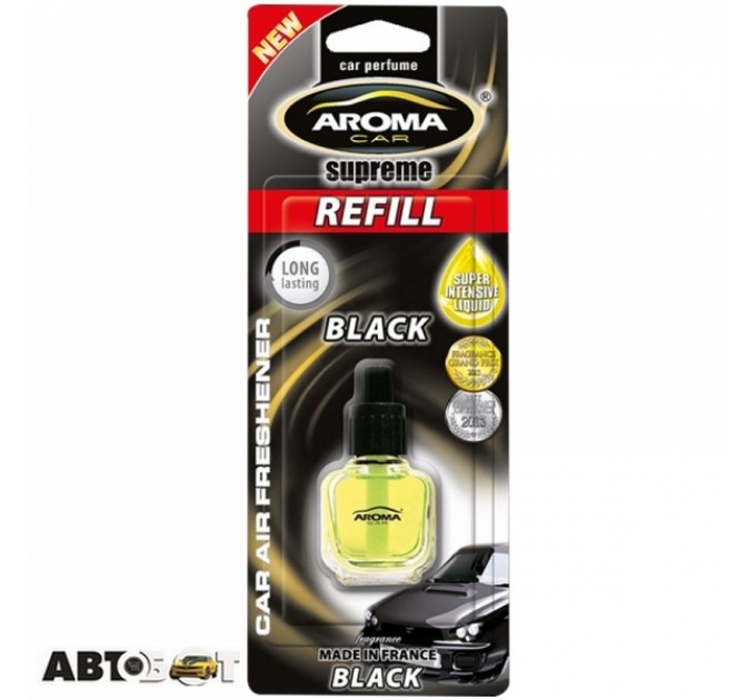 Ароматизатор Aroma Car Supreme Refill Black 92075/626 8мл, ціна: 86 грн.