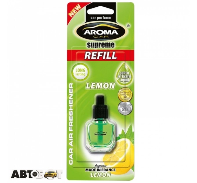 Ароматизатор Aroma Car Supreme Refill Lemon 92071/622 8мл, ціна: 107 грн.