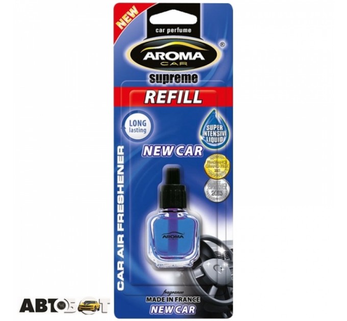 Ароматизатор Aroma Car Supreme Refill New Car 624 8мл, цена: 103 грн.