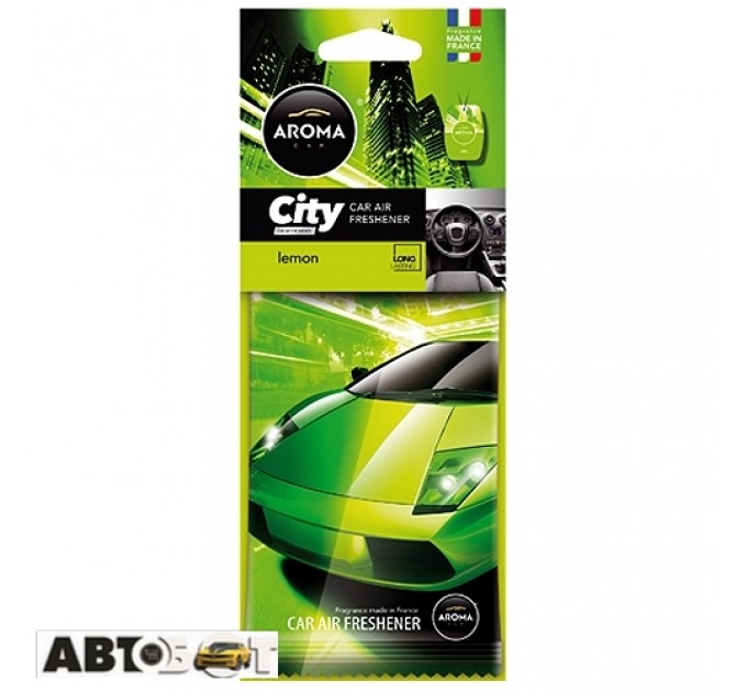 Ароматизатор Aroma Car City Lemon 92714, цена: 38 грн.