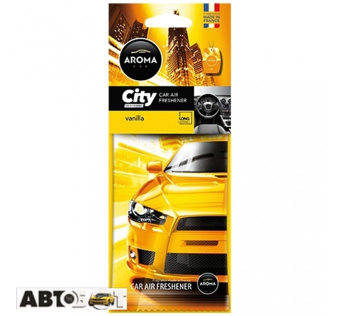 Ароматизатор Aroma Car City Vanilla 92669, цена: 37 грн.