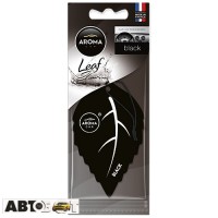 Ароматизатор Aroma Car Deco Leaf Black 92702