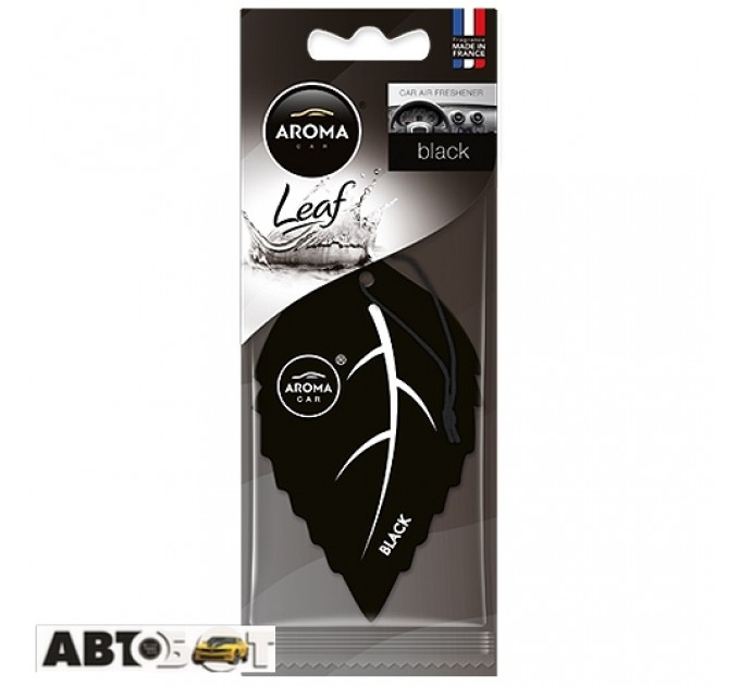Ароматизатор Aroma Car Deco Leaf Black 92702, цена: 59 грн.