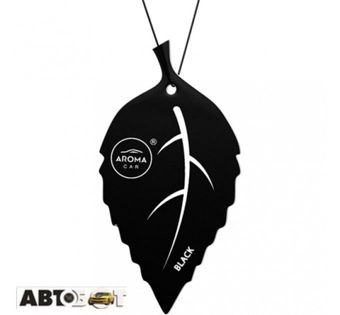 Ароматизатор Aroma Car Deco Leaf Black 92702, ціна: 60 грн.