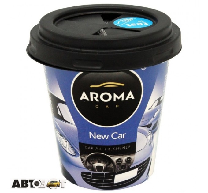 Ароматизатор Aroma Car Cup Gel New Car 92780 130г, ціна: 131 грн.