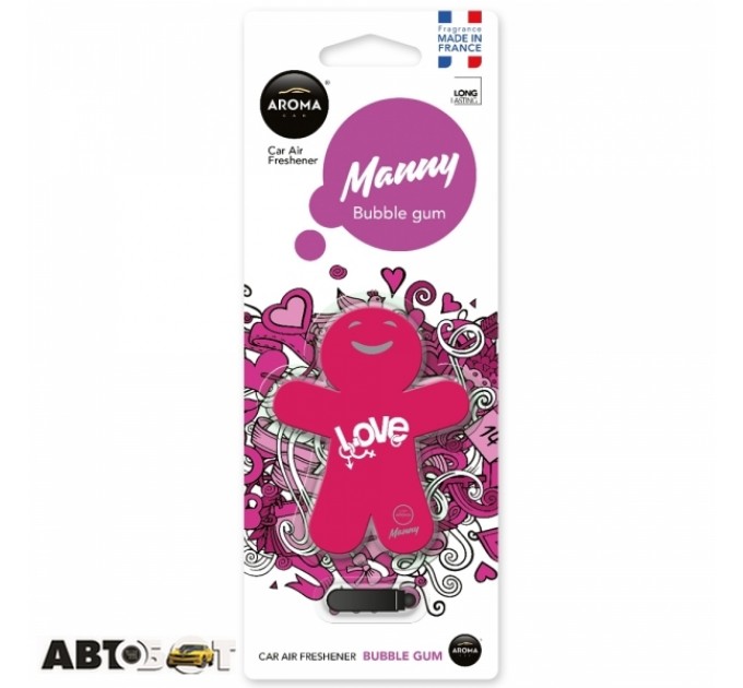 Ароматизатор Aroma Car Manny Bubble Gum 92994, ціна: 121 грн.