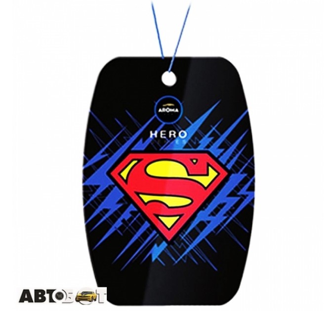 Ароматизатор Aroma Car Superman Black 92768, цена: 23 грн.