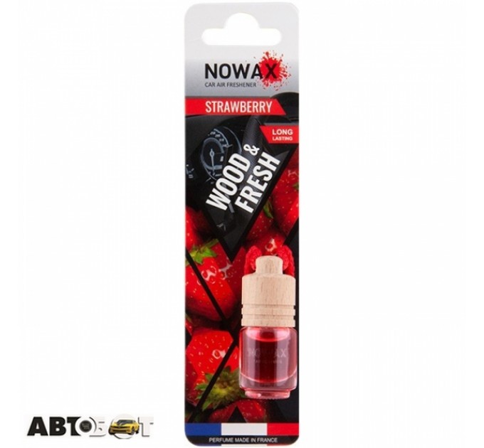 Ароматизатор NOWAX Wood&Fresh Strawberry NX07712, цена: 65 грн.