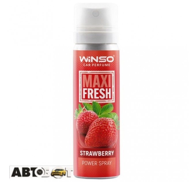 Ароматизатор Winso Maxi Fresh Strawberry 830330 75мл, цена: 126 грн.