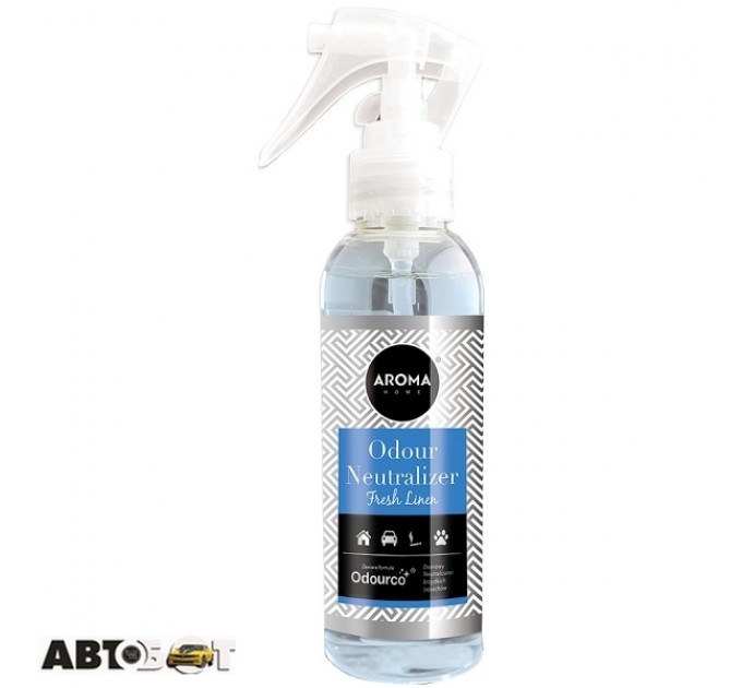 Нейтралізатор запаху Aroma Car Home Odour Neutralizer Spray Fresh Linen 92851 150мл, ціна: 123 грн.