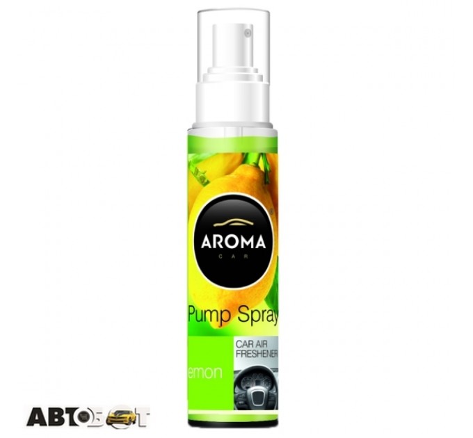 Ароматизатор Aroma Car Pump Spray LEMON 92647 75мл, ціна: 57 грн.