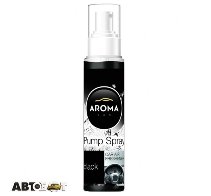 Ароматизатор Aroma Car Pump Spray BLACK 92675 75мл, ціна: 57 грн.