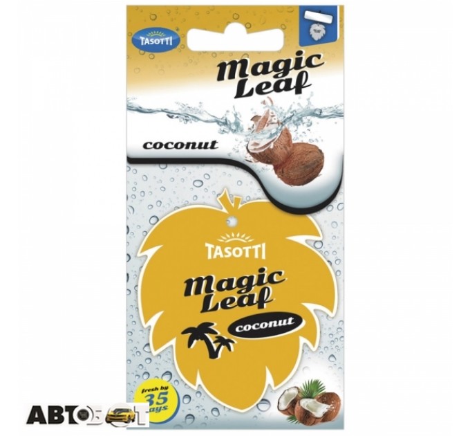Ароматизатор TASOTTI Magic Leaf Coconut, цена: 19 грн.
