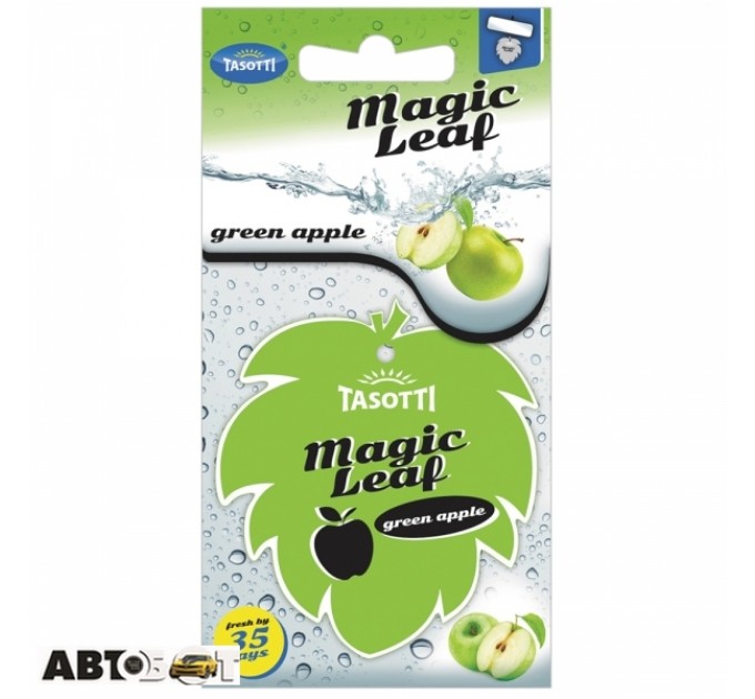 Ароматизатор TASOTTI Magic Leaf Green Apple, цена: 19 грн.