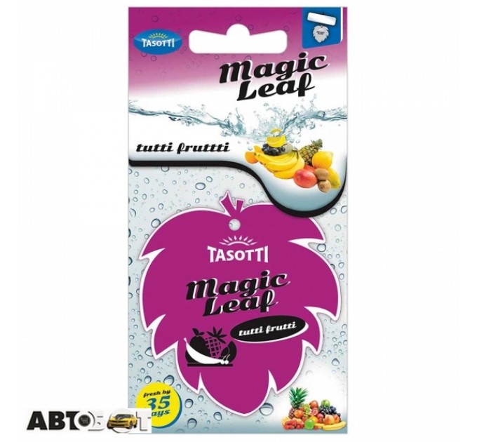 Ароматизатор TASOTTI Magic Leaf Tutti Frutti, цена: 19 грн.