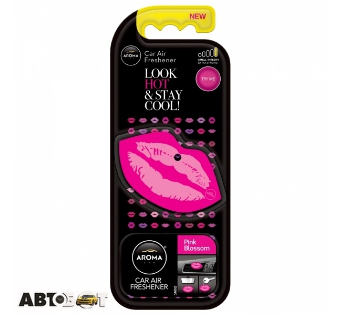 Ароматизатор Aroma Car Lips Pink Blossom 92559, цена: 96 грн.