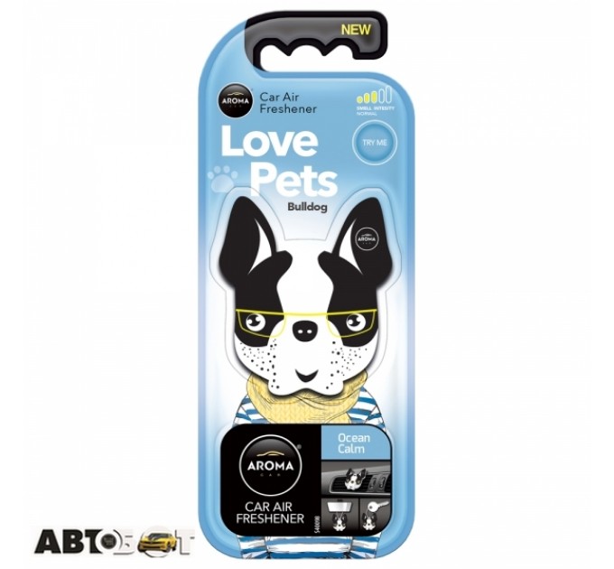 Ароматизатор Aroma Car Dog Ocean Calm 92565, цена: 60 грн.