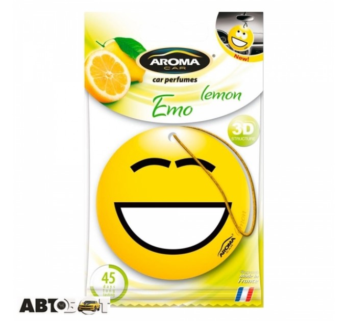 Ароматизатор Aroma Car Emo Lemon 92326, цена: 37 грн.