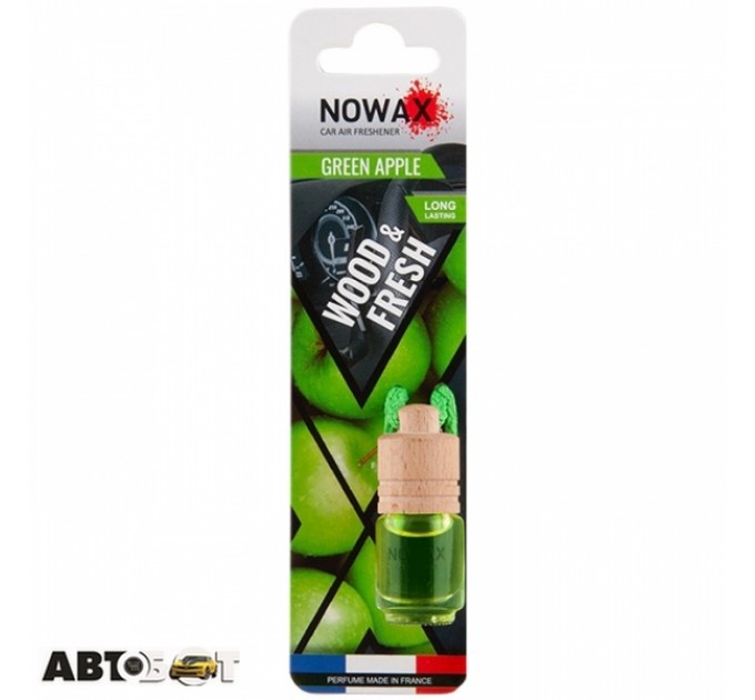 Ароматизатор NOWAX Wood&Fresh Green apple NX07705, цена: 65 грн.