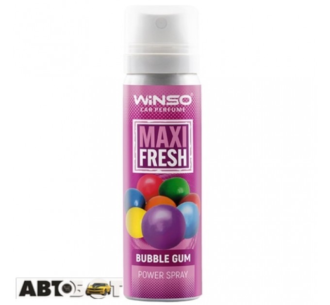 Ароматизатор Winso Maxi Fresh Bubble Gum 830410 75мл, ціна: 134 грн.