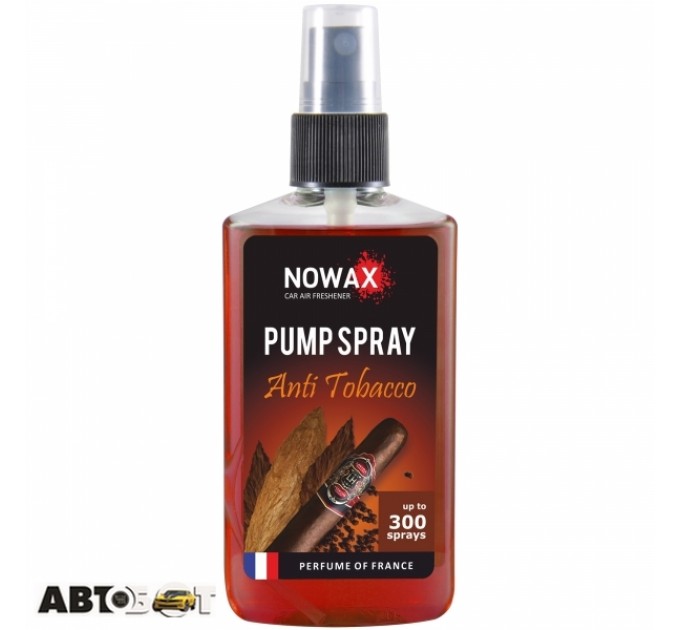 Ароматизатор NOWAX Pump Spray Anti Tobacco NX07517 75мл, цена: 84 грн.
