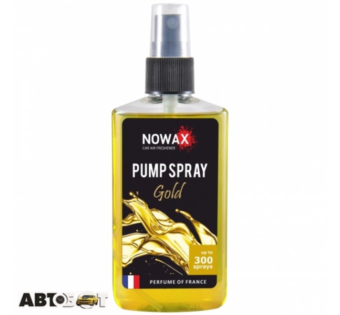 Ароматизатор NOWAX Pump Spray Gold NX07520 75мл, ціна: 82 грн.
