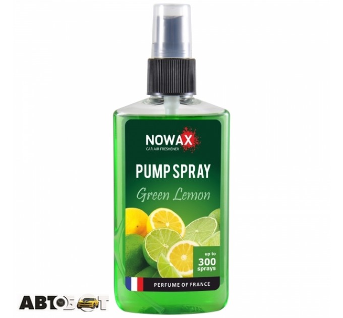 Ароматизатор NOWAX Pump Spray Green lemon NX07523 75мл, цена: 81 грн.