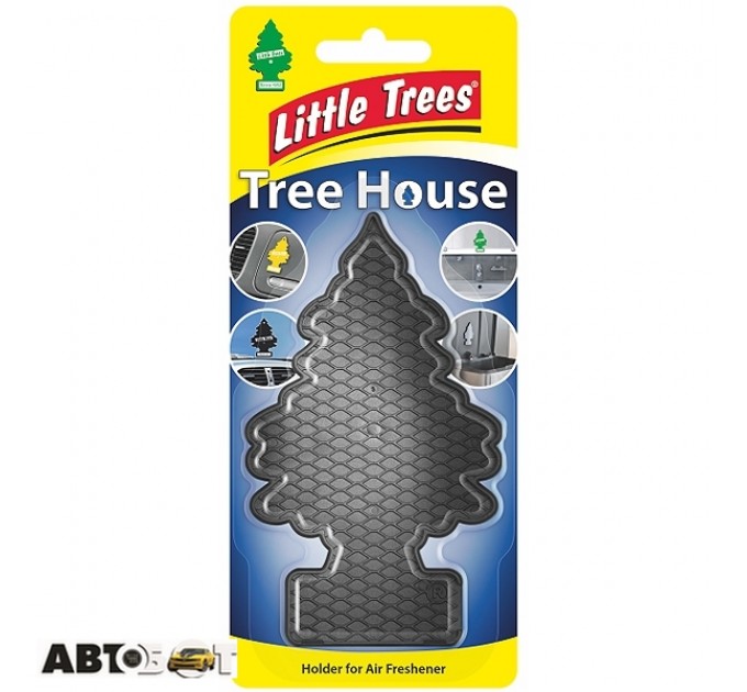 Ароматизатор Little Trees Tree House чорний 9961, ціна: 128 грн.