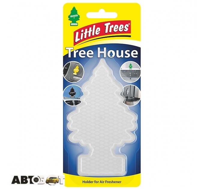 Ароматизатор Little Trees Tree House прозорий 9955, ціна: 128 грн.
