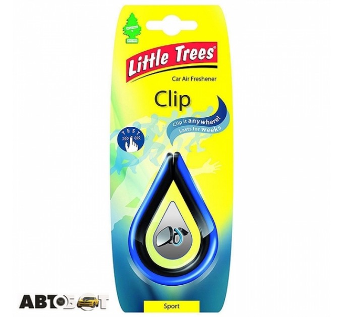 Ароматизатор Little Trees Clip Sport 97461, ціна: 179 грн.